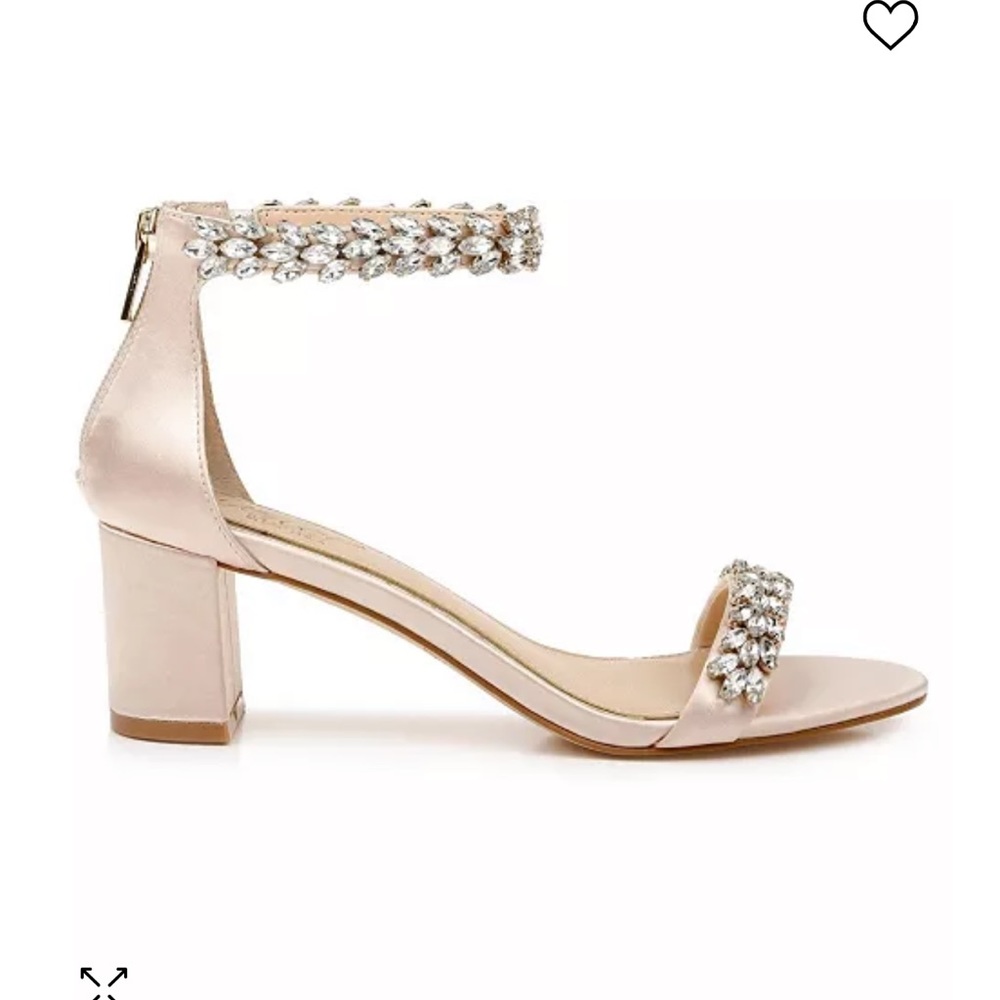 Never worn Bagdley Mishka Women's Bronwen Block Heel Evening Sandals